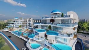 Samana Santorini avec Dubai star immo